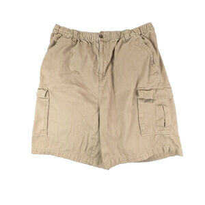 Boulder Creek Trading Company XL Big Cargo Shorts Men's Drawstring 100% Cotton